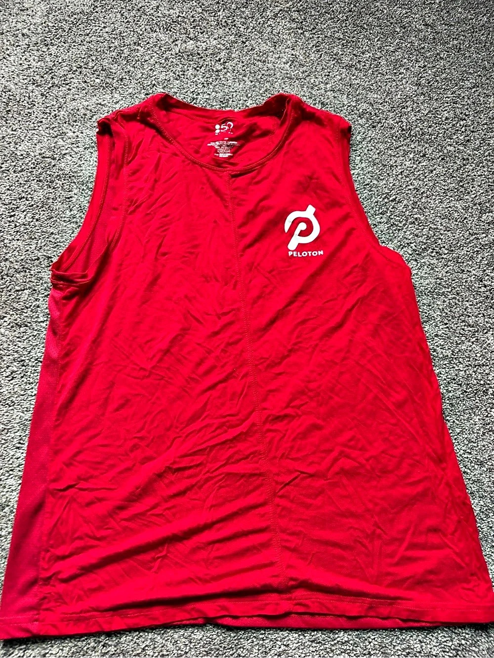 Peloton Red Athletic Tank
